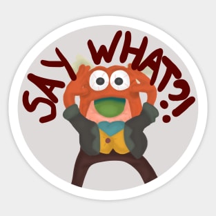 Say What?! Sticker